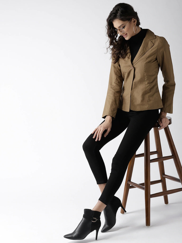 Buy Olive Trousers & Pants for Women by Popnetic Online