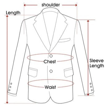 Mens Slim Fit Suits | Size Guide - Tom Percy