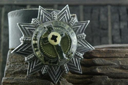 Star & Circle Belt Buckle