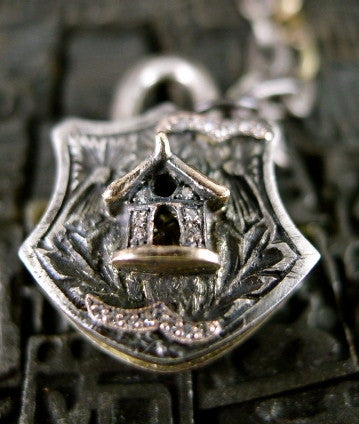 The Grande Sterling Silver Lock Pendant