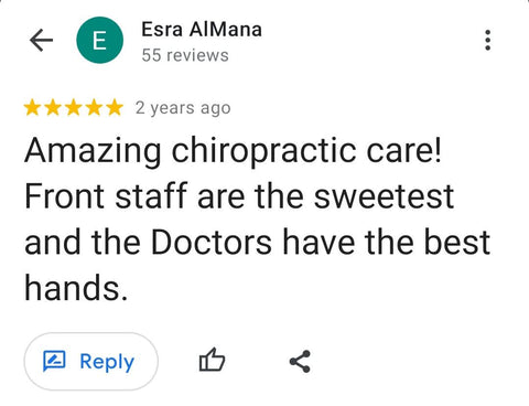 Amazing Chiropractic review