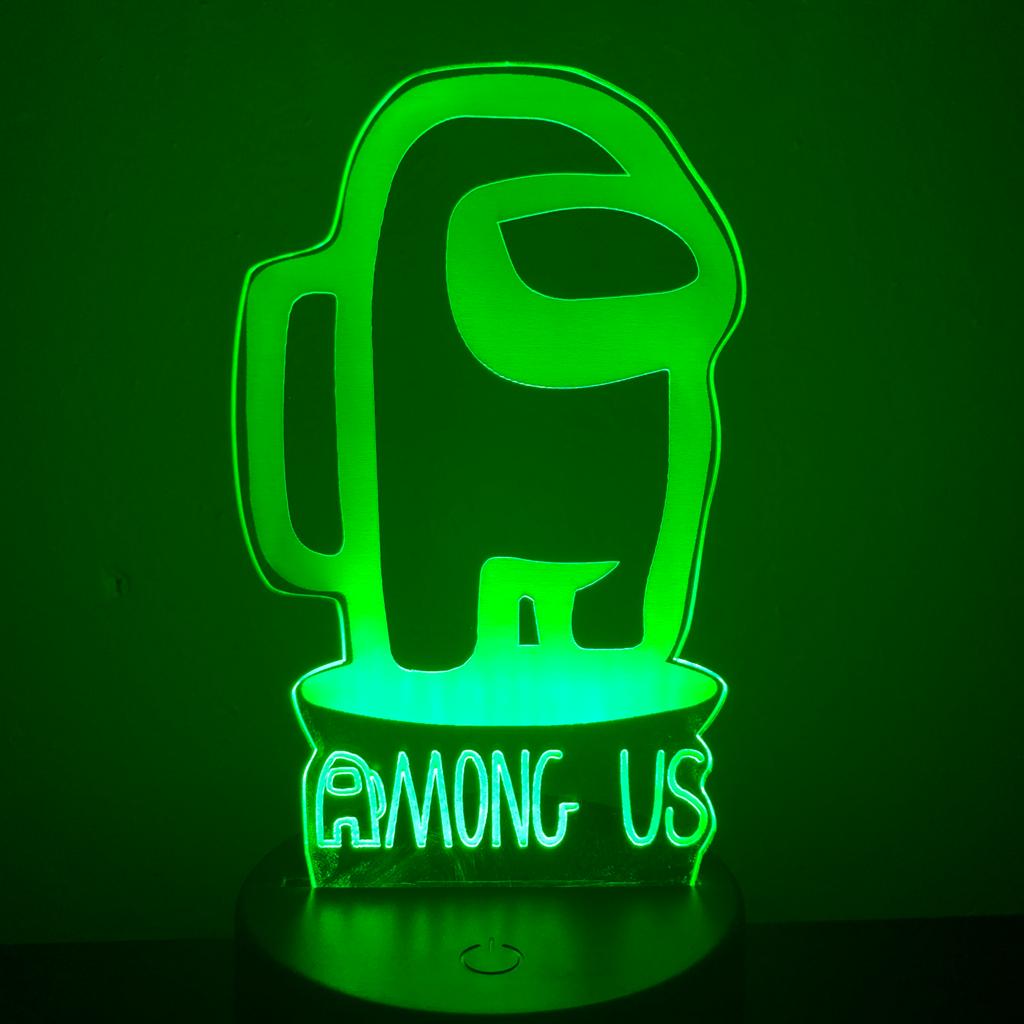 among us neon light