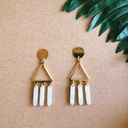 Wind Chime Earrings Sunsplash  Consciously