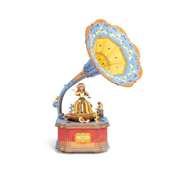 Puzzle 3D Gramophone Classique, Rokr