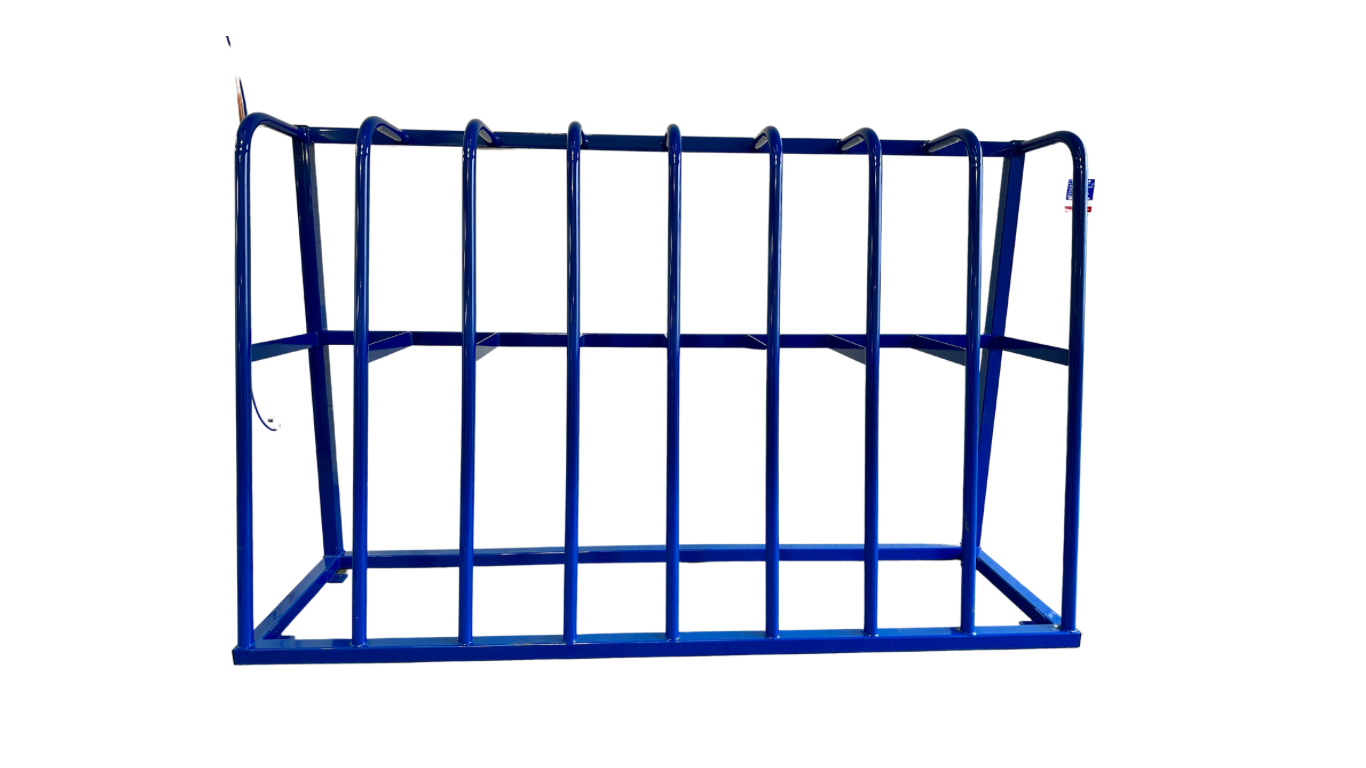 Vertical Storage Rack for Artwork (5' 2W x 5' 1D x 7' to 8' 10H),  #SMS-74-5-PanelArt-61