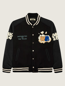 Louis Vuitton 2020 Crochet Varsity Varsity Jacket - Black