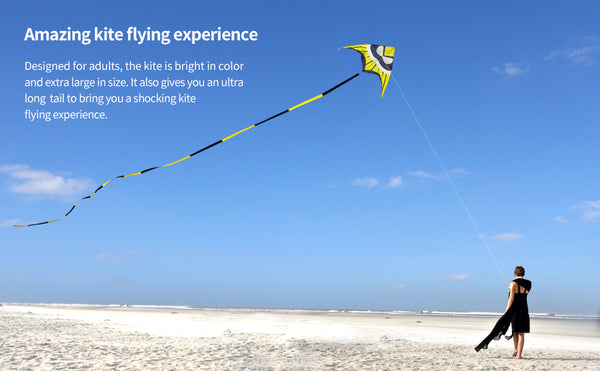 Simxkai 8in Kite Reel Winder 1000ft Line Easy to Grip for Kids