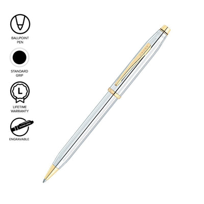 Century II Gun Metal Gray Ballpoint Pen CAT0082WG-115 – Cross