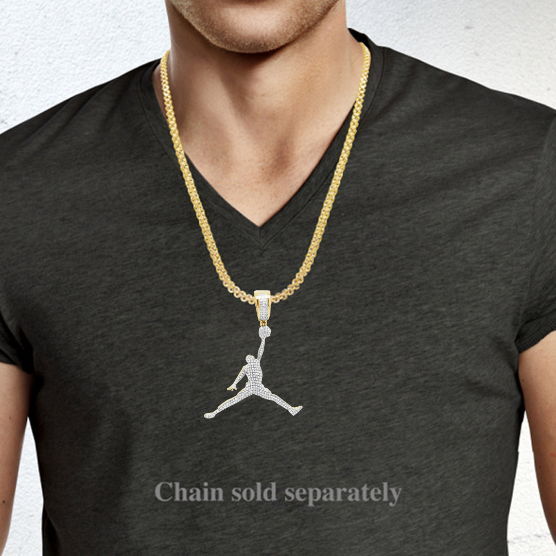 jordan gold pendant