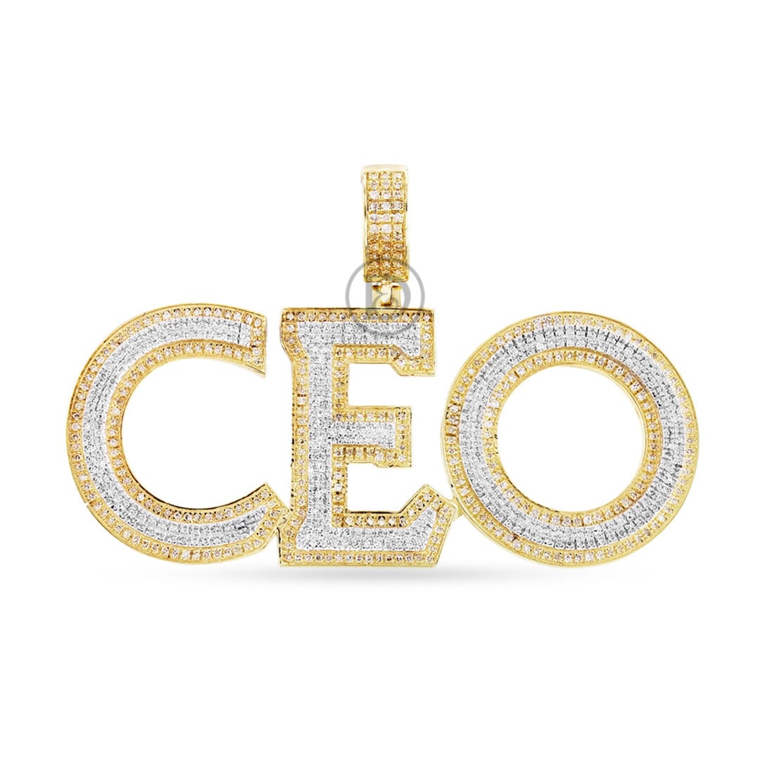 ceo diamond pendant