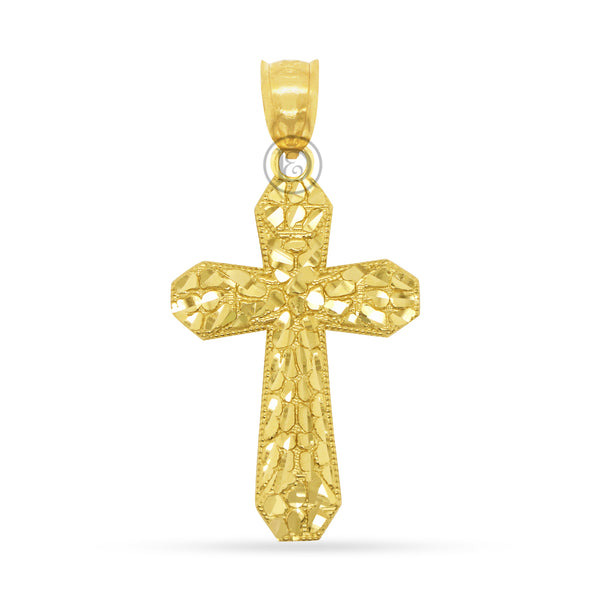 Diamond Virgin Mary Pendant .33 CTW Round Cut 10K Yellow Gold – Exotic ...