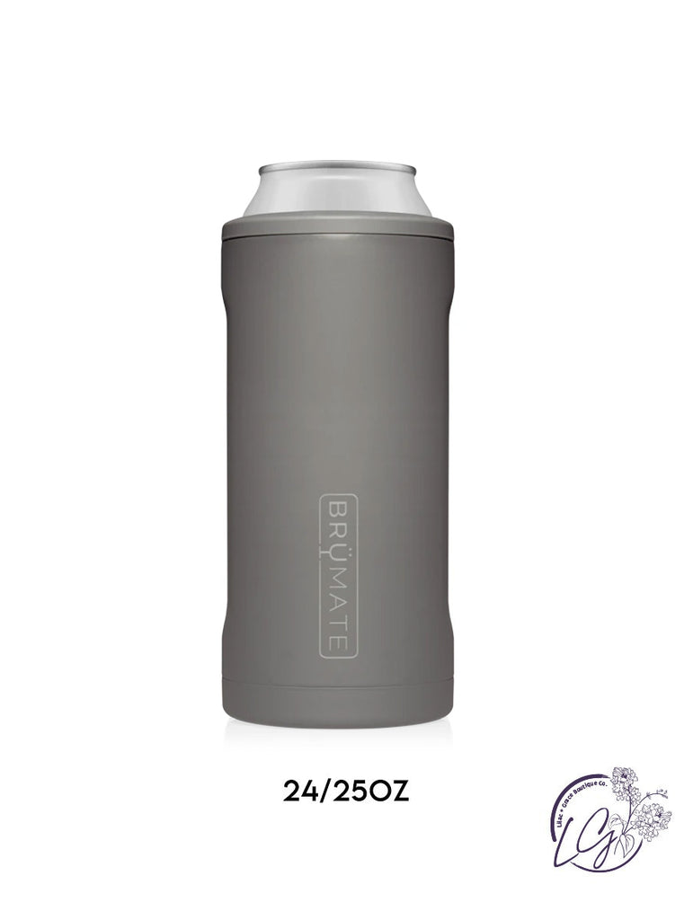BruMate Hopsulator Bott'l 12 oz Leopard Gold BPA Free Bottle Insulator 