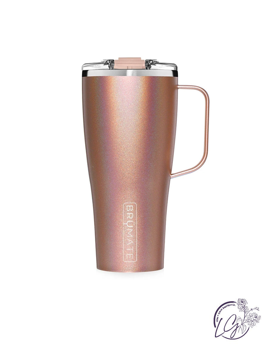 Brumate 16 oz Insulated Toddy Mug - Glitter White