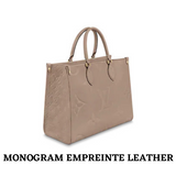 Brought home my on the go MM in bicolor monogram empreinte leather