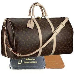 Satin Pillow Luxury Bag Shaper For Louis Vuitton Keepall (Champagne) (More  colors available)
