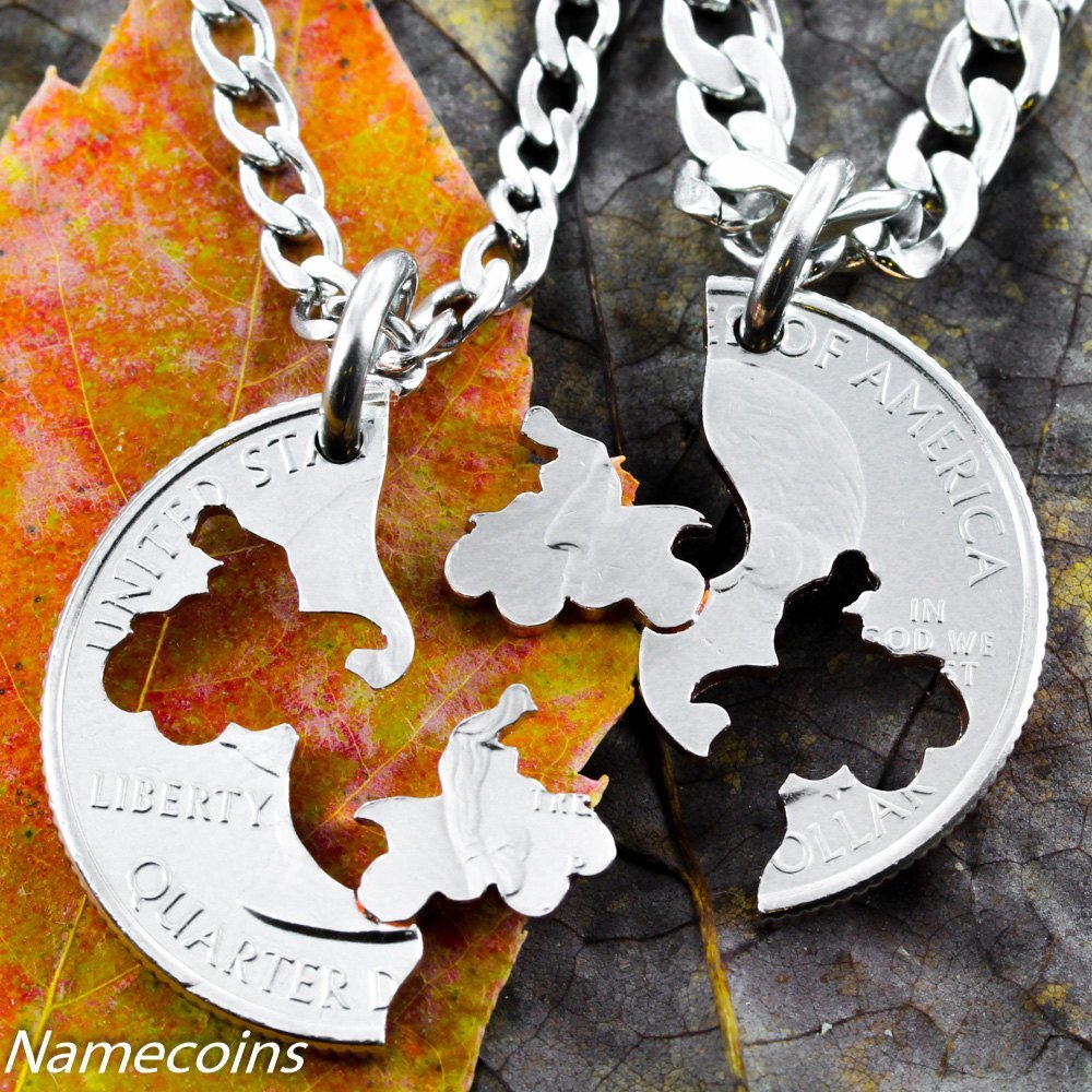 Four Wheeler Necklace, motocross extreme family jewelry - NameCoins