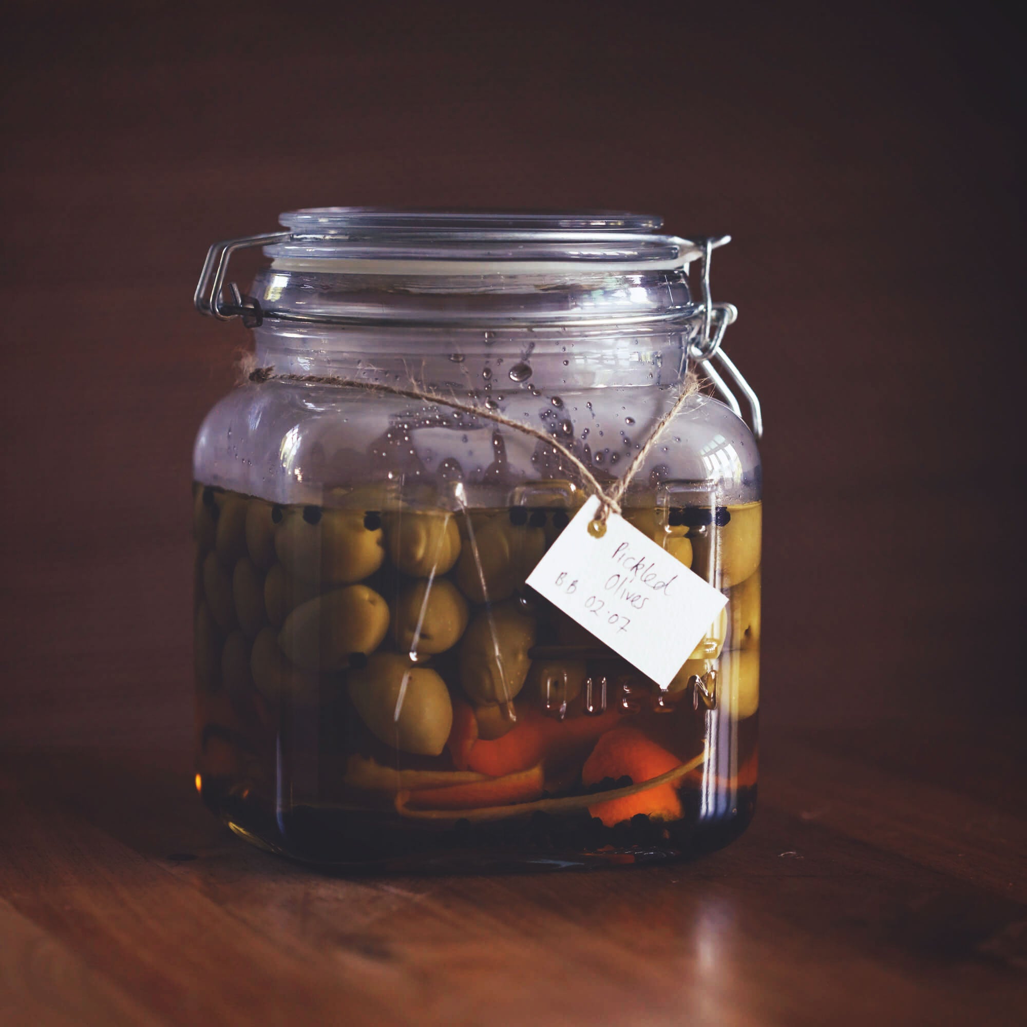 Receta de aceitunas en escabeche Imperial del Este