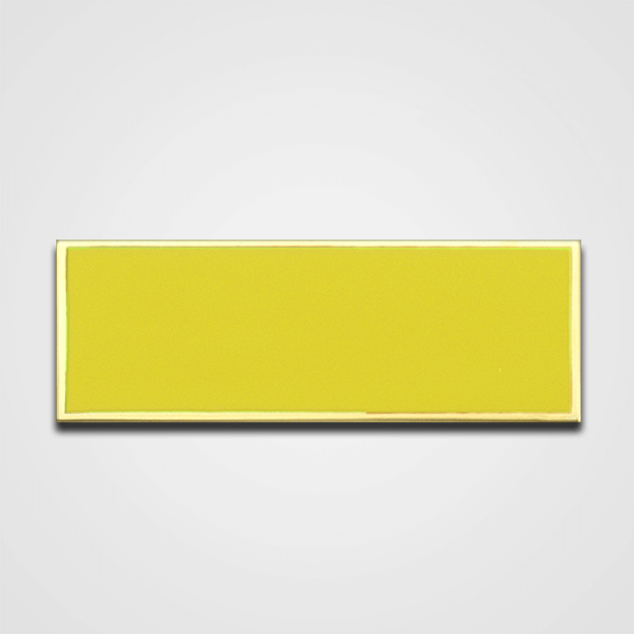 Solid Yellow Merit Pin-Bar
