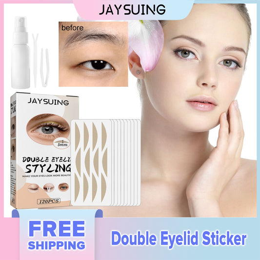 EELHOE Double Eyelid Sticker with Fork Rods and Tweezers for