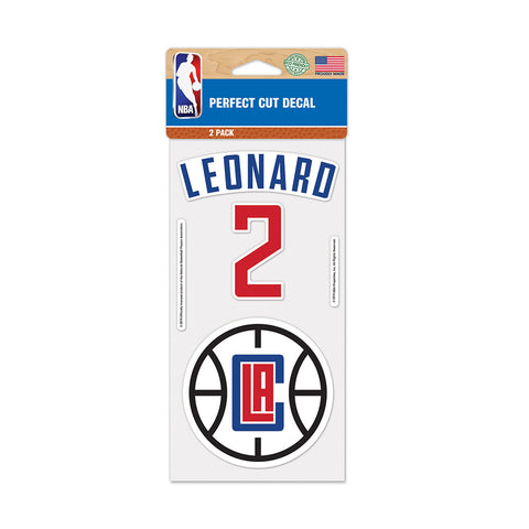 LA Clippers WinCraft Three-Pack 2021/22 City Edition Decal Set