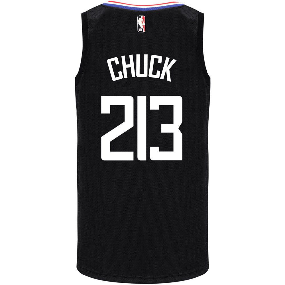 Clippers Black And White Jersey - Clippers Roll With Mister Cartoon