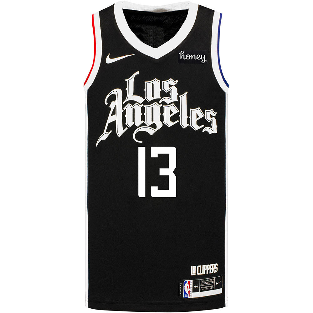 paul george clippers jersey black
