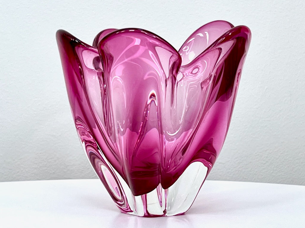 Vintage Art Glass Handkerchief Bowl/Centrepiece Soga Glass, 43% OFF
