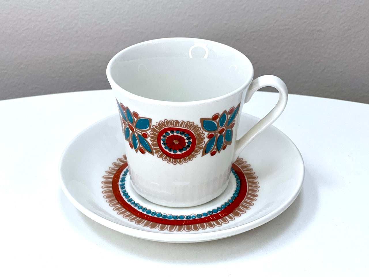 Figgjo (Norway) 'Astrid' Teacups and Saucers (Sold Separately) | Designed  by Turi Gramstad-Oliver