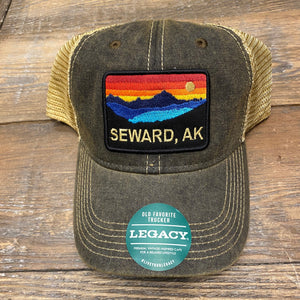 Trucker Horizon Seward AK Hat