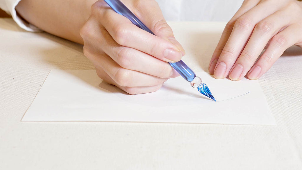 How to Use a Glass Dip Pen