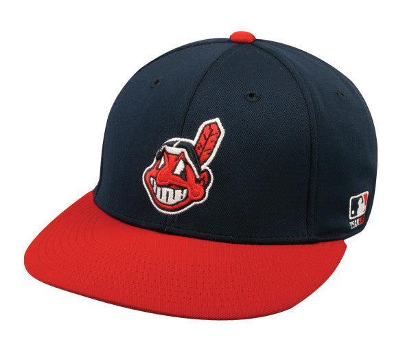 OC Sports MLB595 Flex Fit Cleveland Indians Home Cap Baseball World