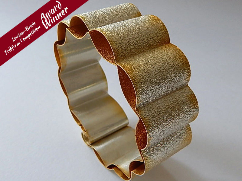 Lewton-Brain Foldform Competition Winner. Honey Bracelet