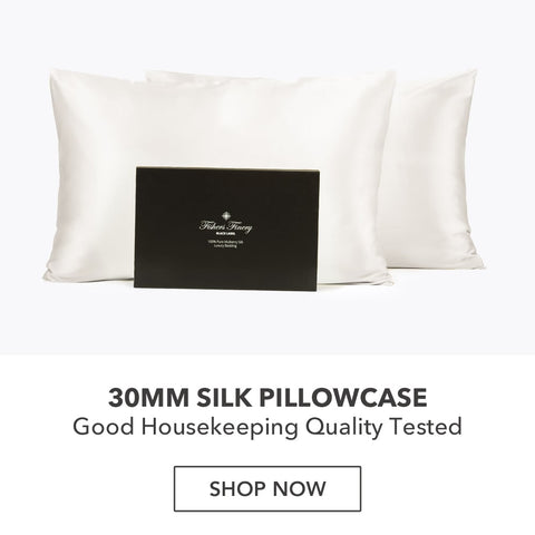 Good Housekeeping award-winning 100 percent silk pillowcase, Grade 6A mulberry silk and Oeko-Tex Standard 100 certified