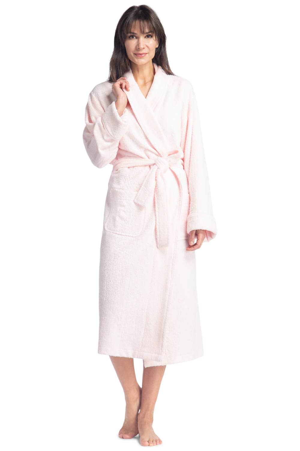 Download Women's Robes | Full Length Terry Cloth Spa Robe | Fishers ...