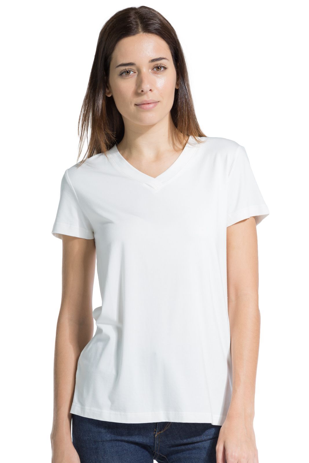 women's v neck tees