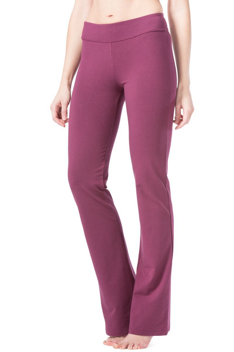 Yoga V Bootleg Pants - Supplex - Rogiani Inc