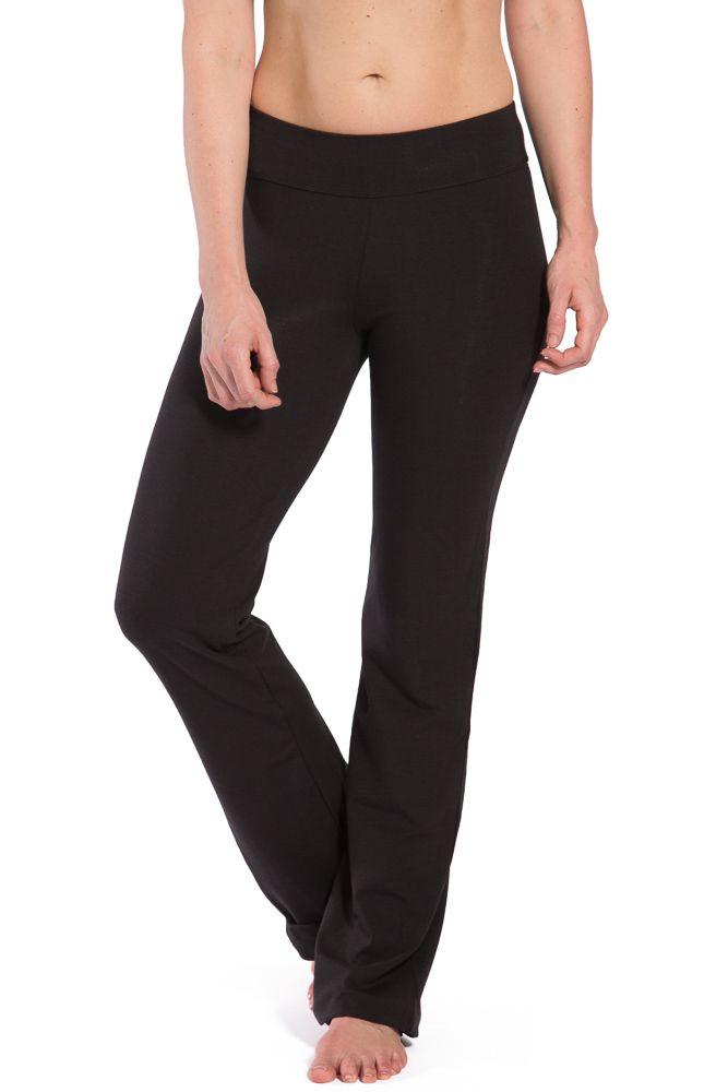cotton yoga pants with pockets