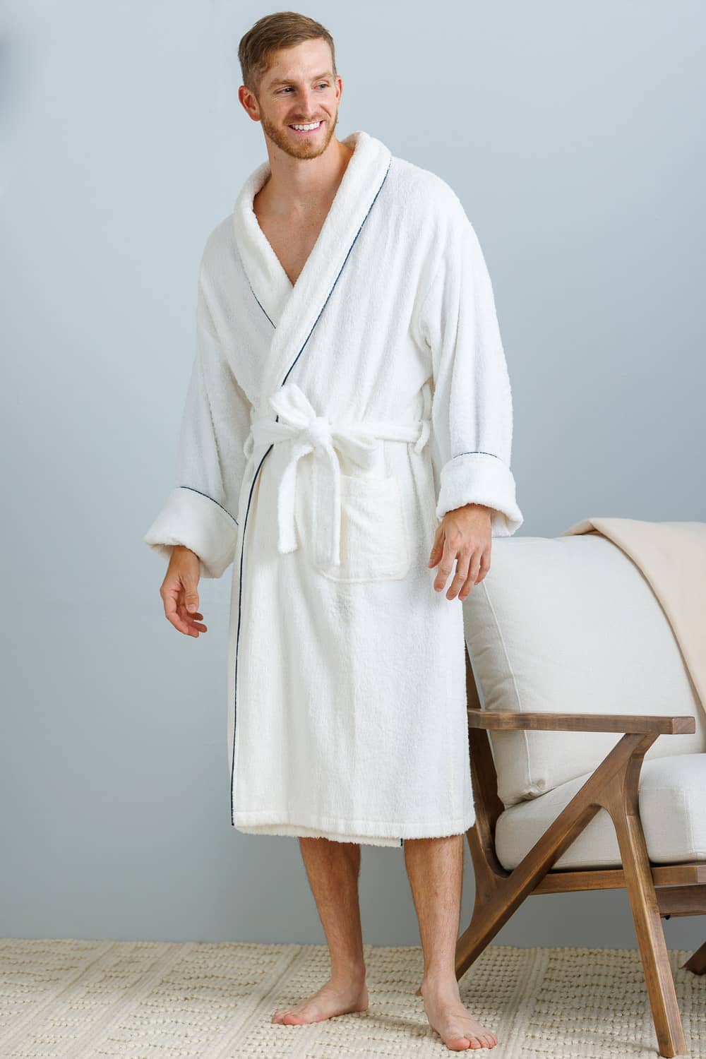 Fishers Finery Womens Premier Turkish Style Terry Spa Robe; Ultra Plush  Microfiber Bamboo/Cotton Terry White Size S/M : : Clothing, Shoes  & Accessories