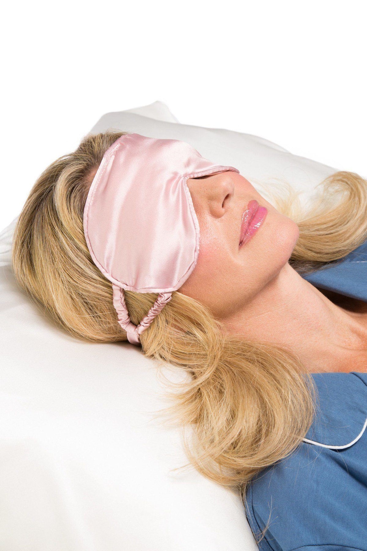 Sleep Mask Silk Sleep Masks Adjustable in 4 Colors Fishers Finery