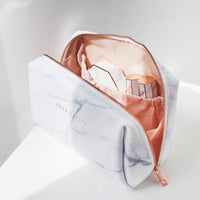 Dear Dahlia Signature Marble Makeup Pouch