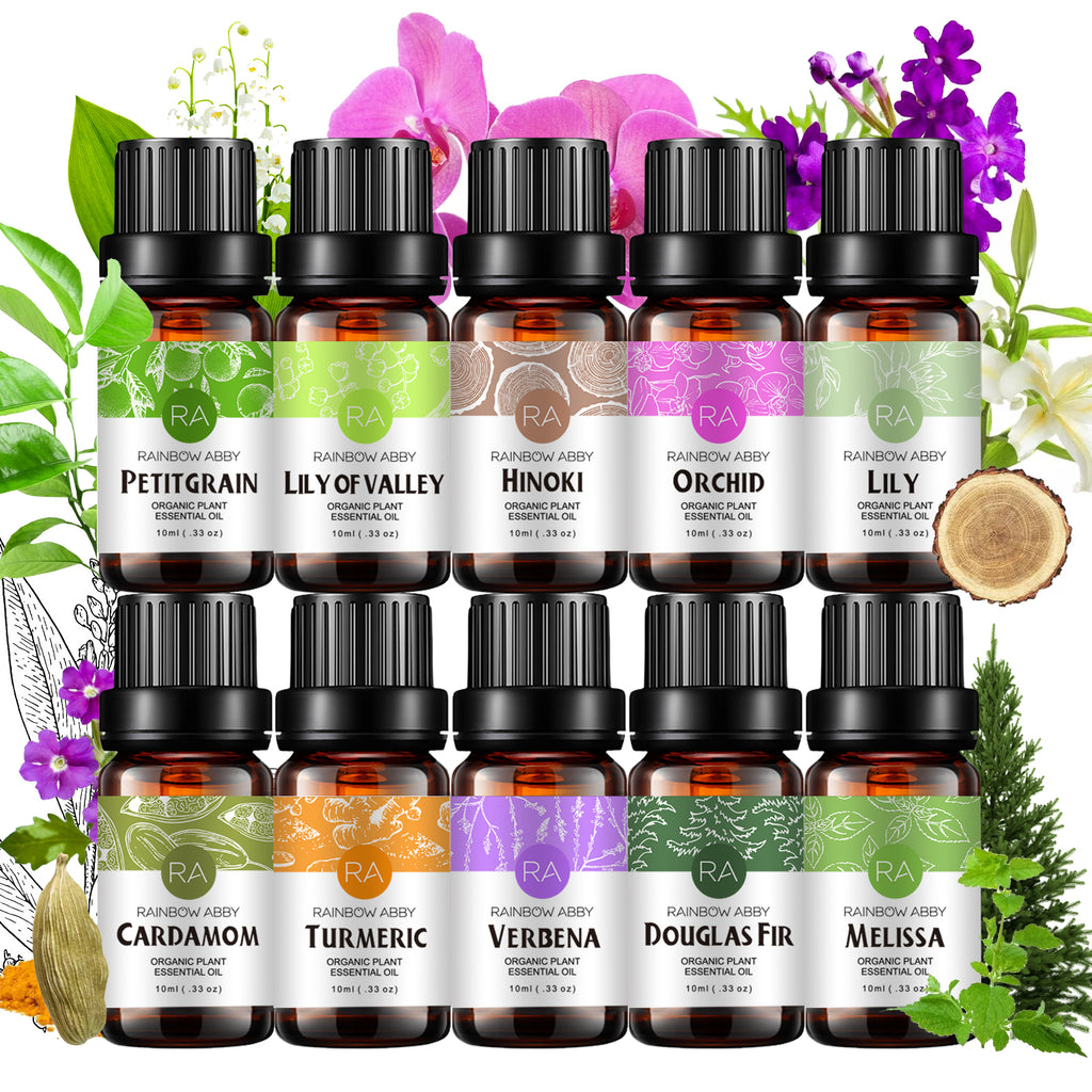 6 Pack 10ml Fruit Essential Oils Set Pure & Natural For Aromatherapy D –  RainbowAbby 2013