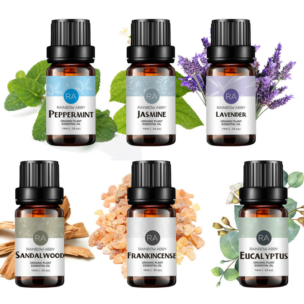 Essential Oils Set for Men, 6x10ml Manly Fragrance Oils for Diffusers for  Home - Frankincense, Teakwood, Sandalwood, Cypress, Cedarwood, Patchouli,  Aromatherapy Oils for Candle Making