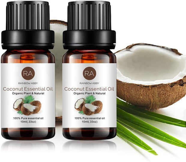 Coconut Essential Oil Natural & Organic Qlant 100% Pure Therapeutic Gr –  MUMAZYL