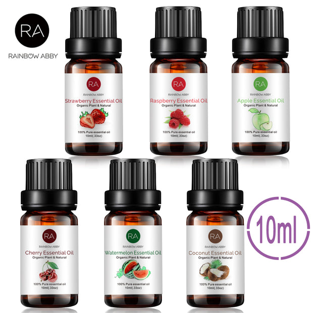 AOPING Strawberry Essential Oil - 100% Pure Organic Natural Plant (Fragaria  x ananassa) Strawberry Oil for Diffuser, Aroma, Massage, Perfume, Body