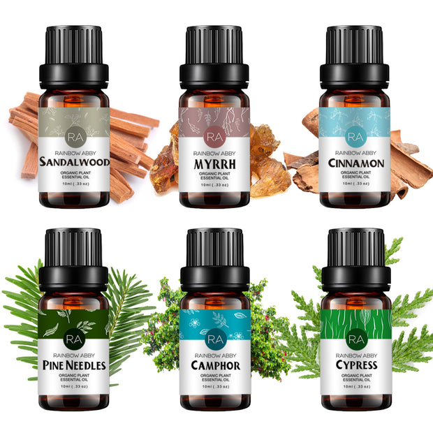 Essential Oils Set for Men, 6x10ml Manly Fragrance Oils for Diffusers for  Home - Frankincense, Teakwood, Sandalwood, Cypress, Cedarwood, Patchouli, Aromatherapy  Oils for Candle Making