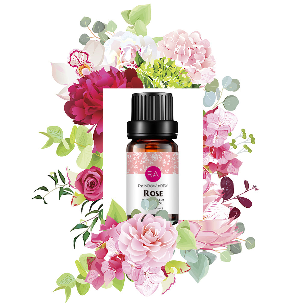 RAINBOW ABBY, Cherry Blossom Organic Plant Essential Oil - 10 ml - CLENZ