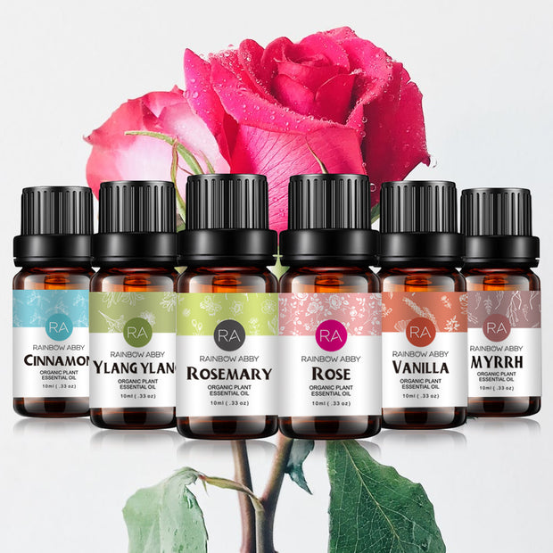 Jasmine,Rose,Freesia,Gardenia Essential Oil Sets Organic Plant