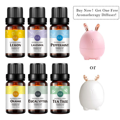 Top 12-Pack 10ml Essential Oils Set (Rose,Vanilla,Sandalwood,Clary Sag –  RainbowAbby 2013