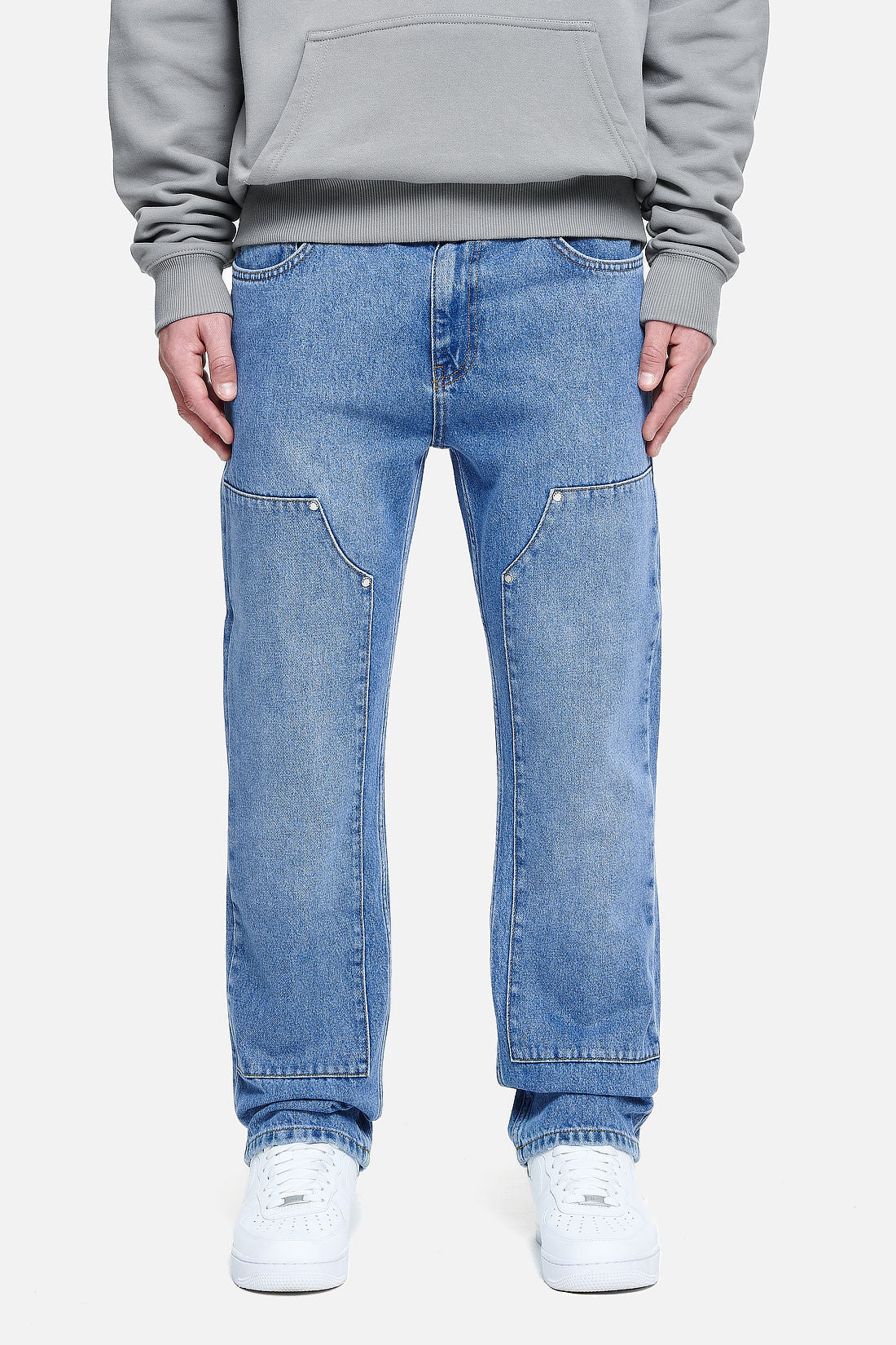 Vinto Carpenter Jeans Washed Blue - PEGADOR product image