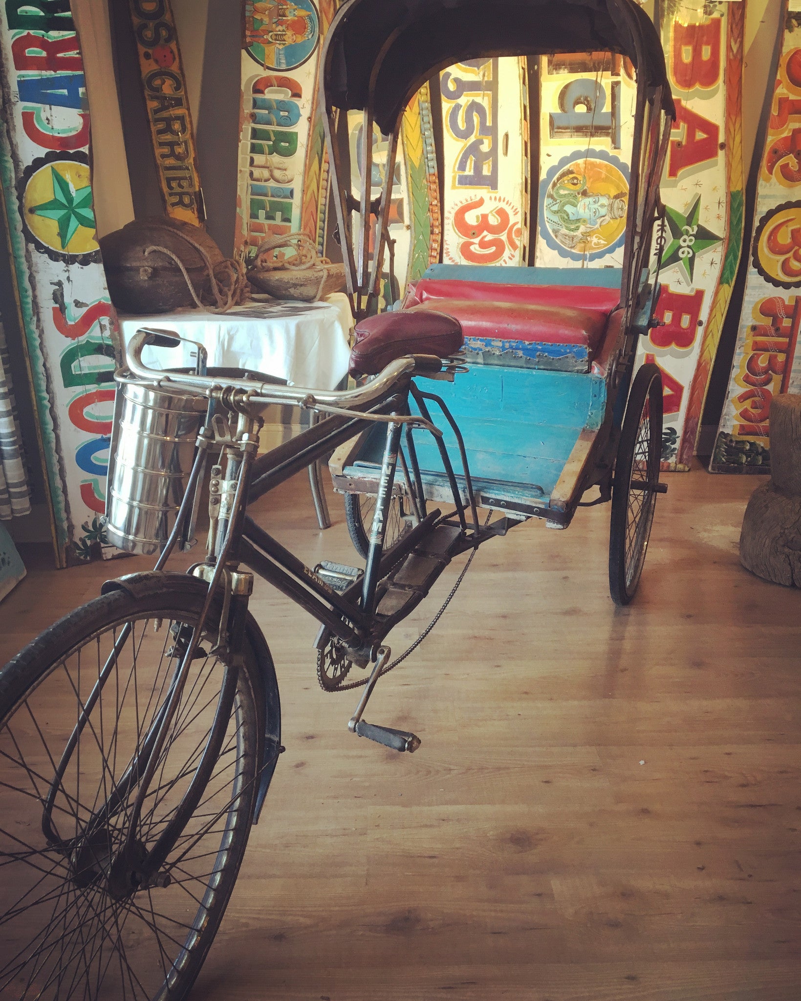 vintage indian bicycle